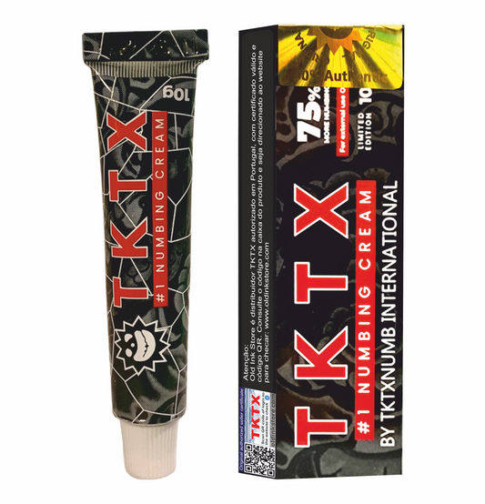 Alt="pomada anestésica tktx, redução da dor, tratamento menos doloroso, tratamento com anestésicos, pomada antestésica tktx white, tktx red, tktx green, tktx gold, tktx black, tktx yellow, tktx blue,  tktx preta, tktx branca, tktx vermelha, sustaine, eye anestésico, microblading, micropigmentação, tktx numb cream, estética sem dor, micropigmentação sem dor, tatuagem sem dor,  anestésico pele aberta, anestésico pele fechada, anestésico de rápida oclusão, tktx em portugal, tktx em lisboa"