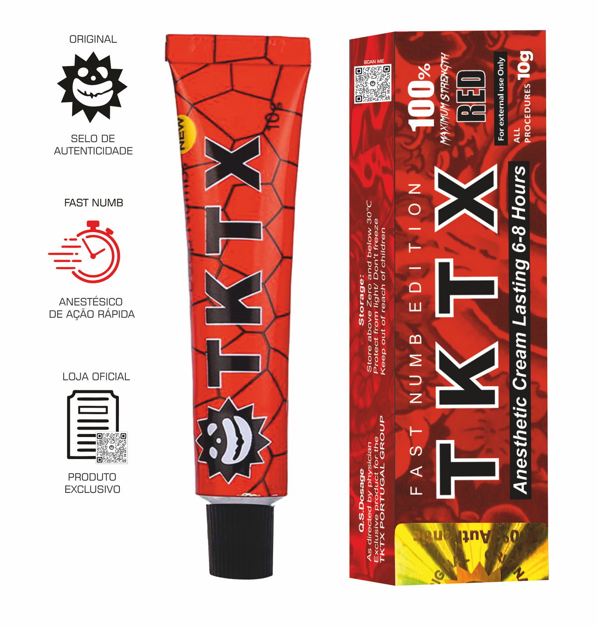 Pomada TKTX Red 100%