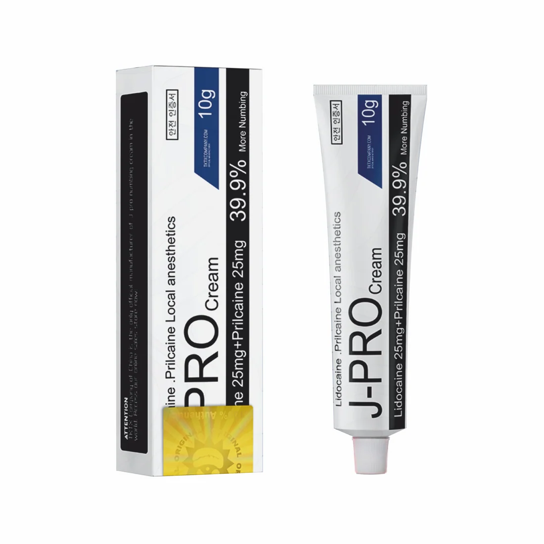 Creme Anestésico  J-Pro  Procedimentos estéticos