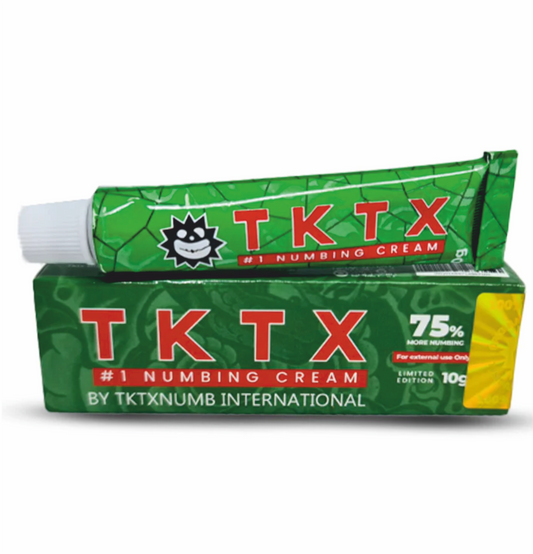 Pomada Anestésica TKTX Verde 75% - Maior profundidade de atuação.