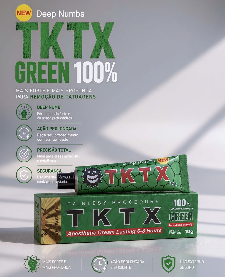 Pomada TKTX Green 100%