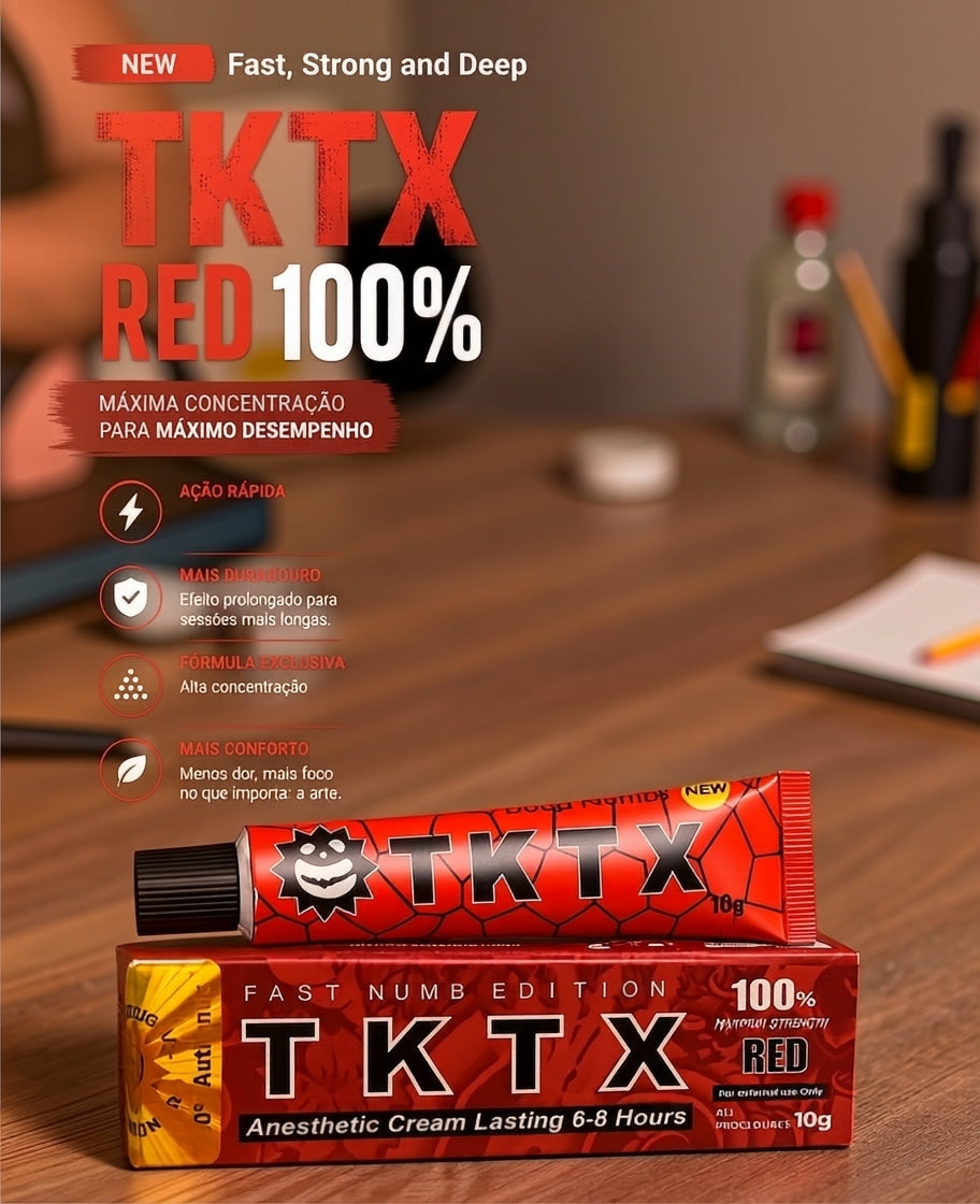 Pomada TKTX Red 100%