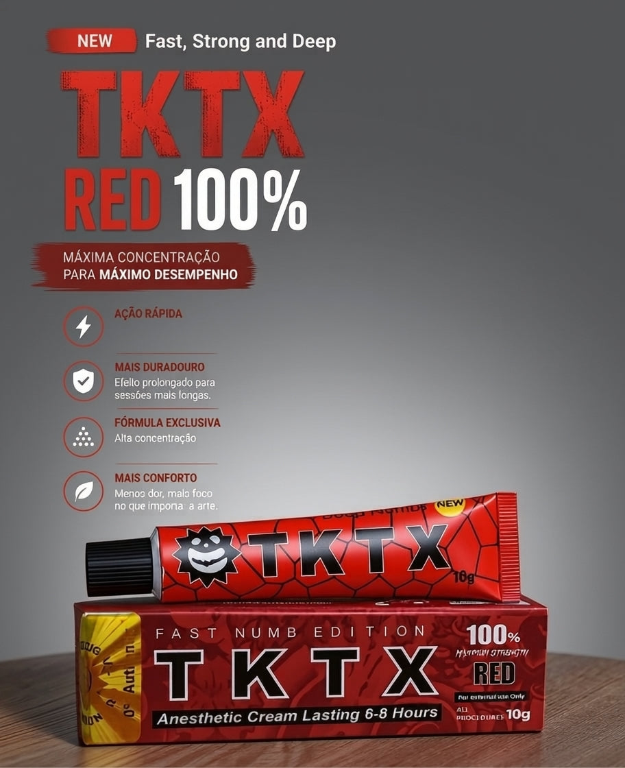 Pomada TKTX Red 100%