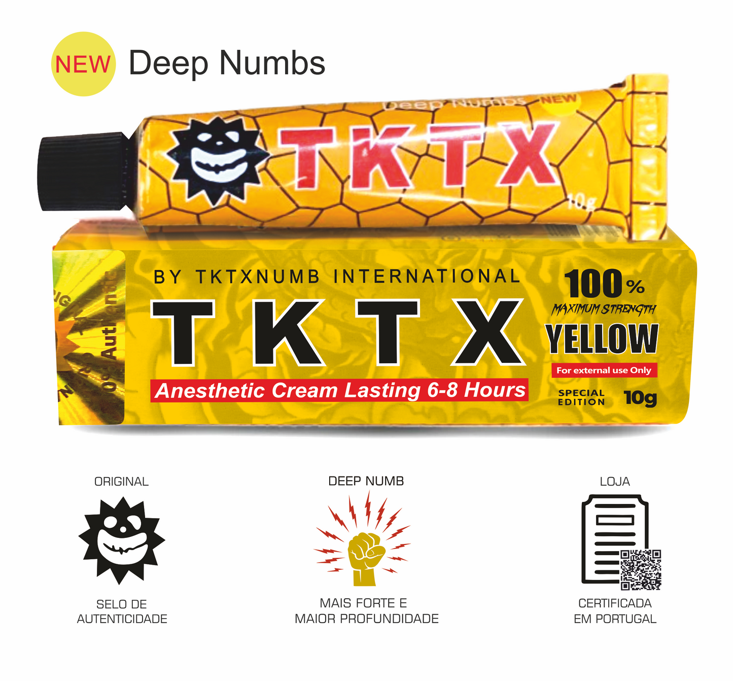 Exclusivas Pomadas TKTX 100% Força Máxima | ATACADO